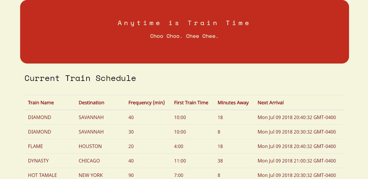 Train-Scheduler